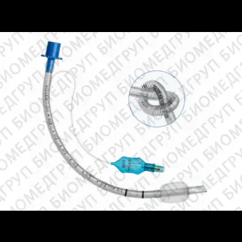 Трубка эндотрахеальная армированная с манжетой, размер 8.0  Mederen