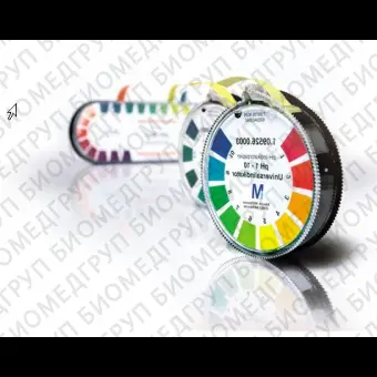 Индикаторная бумага pH 110, шаг 1, Merck Millipore, 1095260003, 3 рулона 4,8 мм