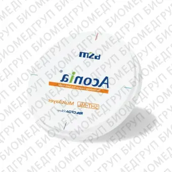 Диск диоксида циркония Aconia, SHT ML, оттенок A3, 98Х20
