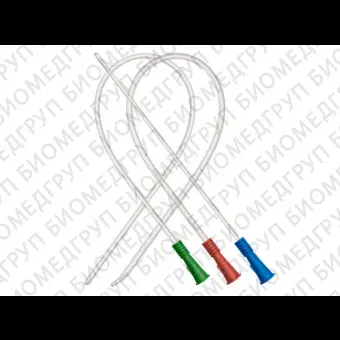 Катетер Нелатона лубрицированный, Ch/Fr 16, длина 40 см.  Mederen