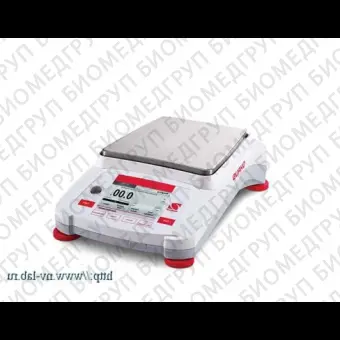 Весы аналитические Ohaus AX223/E 220г, 0,001г, внешнняя калибровка