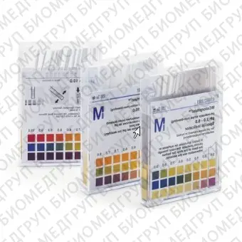 Индикаторная бумага pH 29, для мутных растворов и суспензий, шаг 1, Merck Millipore, 1095020001, 100 полосок