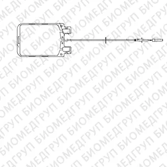 Контейнер полим. для крови и ее компонв стерил. однократо применения: КПК1300PL однокамй 300 мл с иглой полим. однокан. для храня тромбоцитов