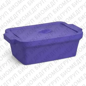 Емкость для льда и жидкого азота 4 л, фиолетовый цвет, с крышкой, Midi, Corning BioCision, 432114