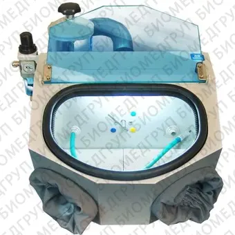 АСОЗ 5.1 Б  компактный пескоструйный аппарат для зуботехнических керамических лабораторий с одним струйным модулем