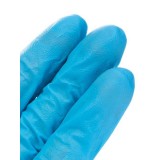 Перчатки нитриловые, длина 24,5 см, голубые, 50 пар/уп., Импорт, 145_L, L