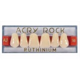 Зубы акриловые Acry Rock фронтальные верхние (планка 6 зубов) (B4 S-32)