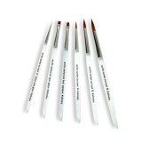 Pure Kolinsky Ceramic Brush "Arctic Series" - кисть для керамики, арктическая серия, чистый колонок, размер 2