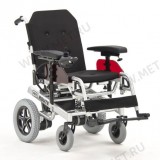 Алюминиевое кресло-коляска с амортизаторами и электромагнитными тормозами