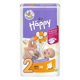 Подгузники детские Happy  Mini, 3-6кг., 38шт.